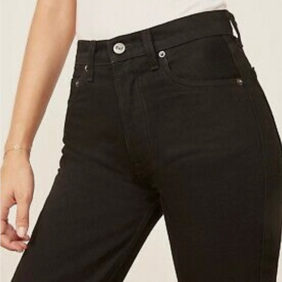 NWT Reformation Julia Crop High Waist Cigarette Jean - Picture 11 of 13